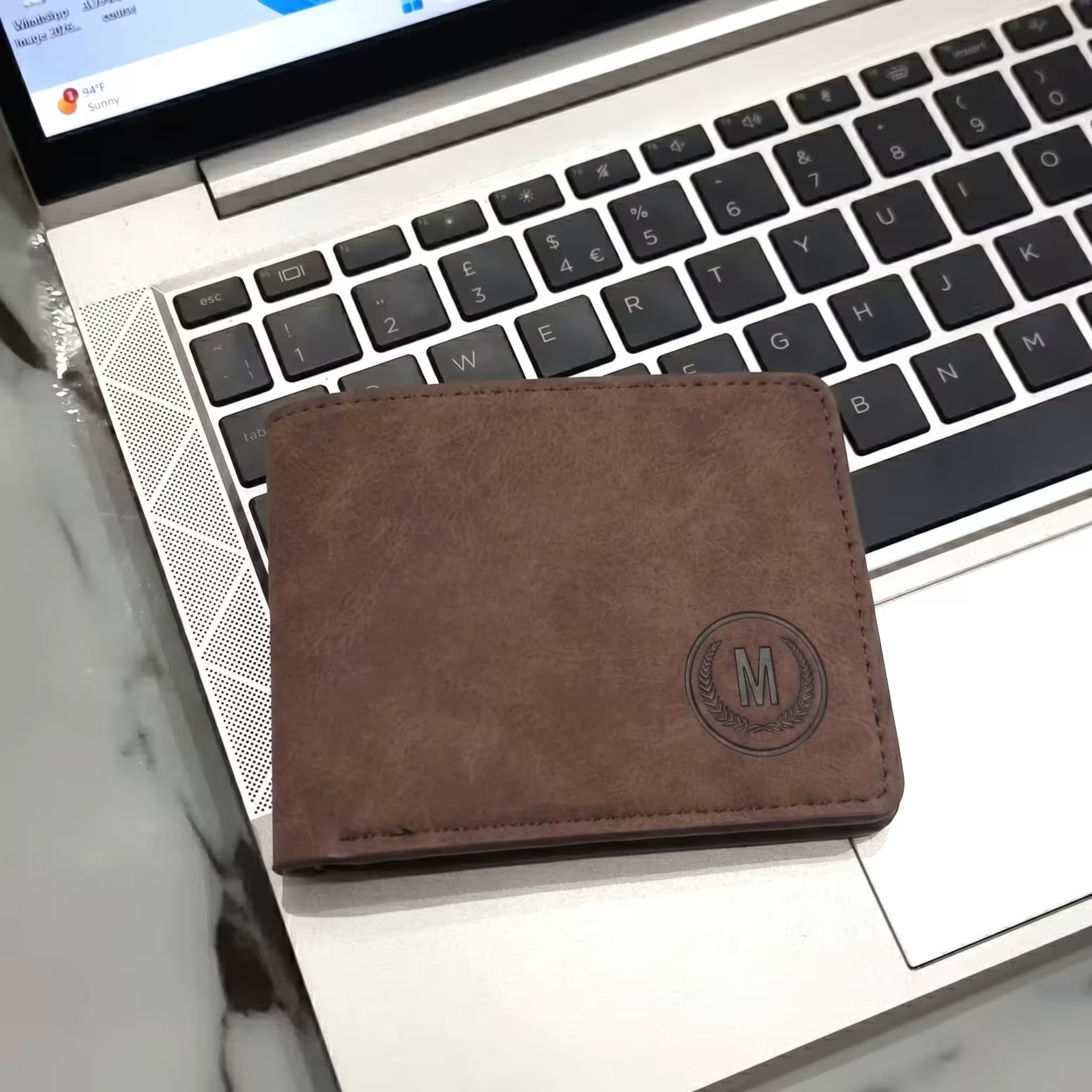 Mens Leather Wallet Black