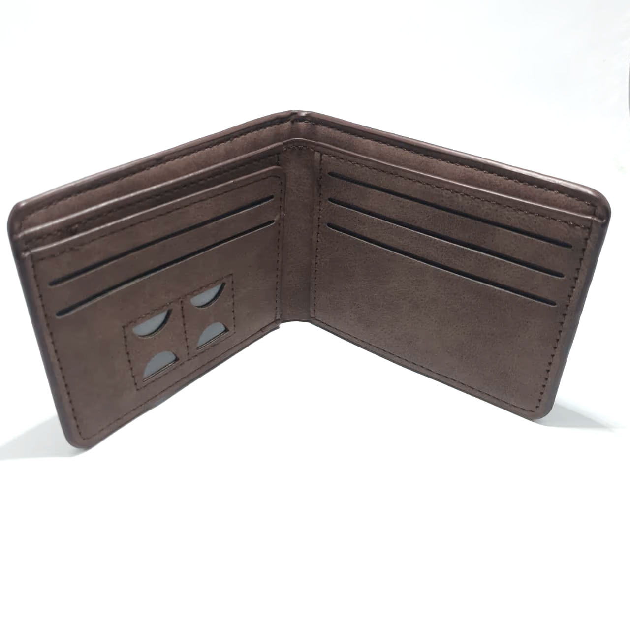 Mens Leather Wallet Brown