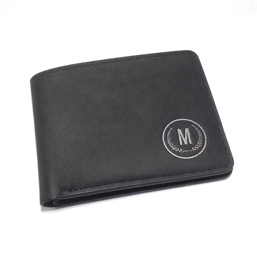 Mens Leather Wallet Black