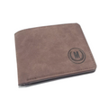 Mens Leather Wallet Brown