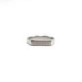 Greek Key Pattern Ring (Silver)