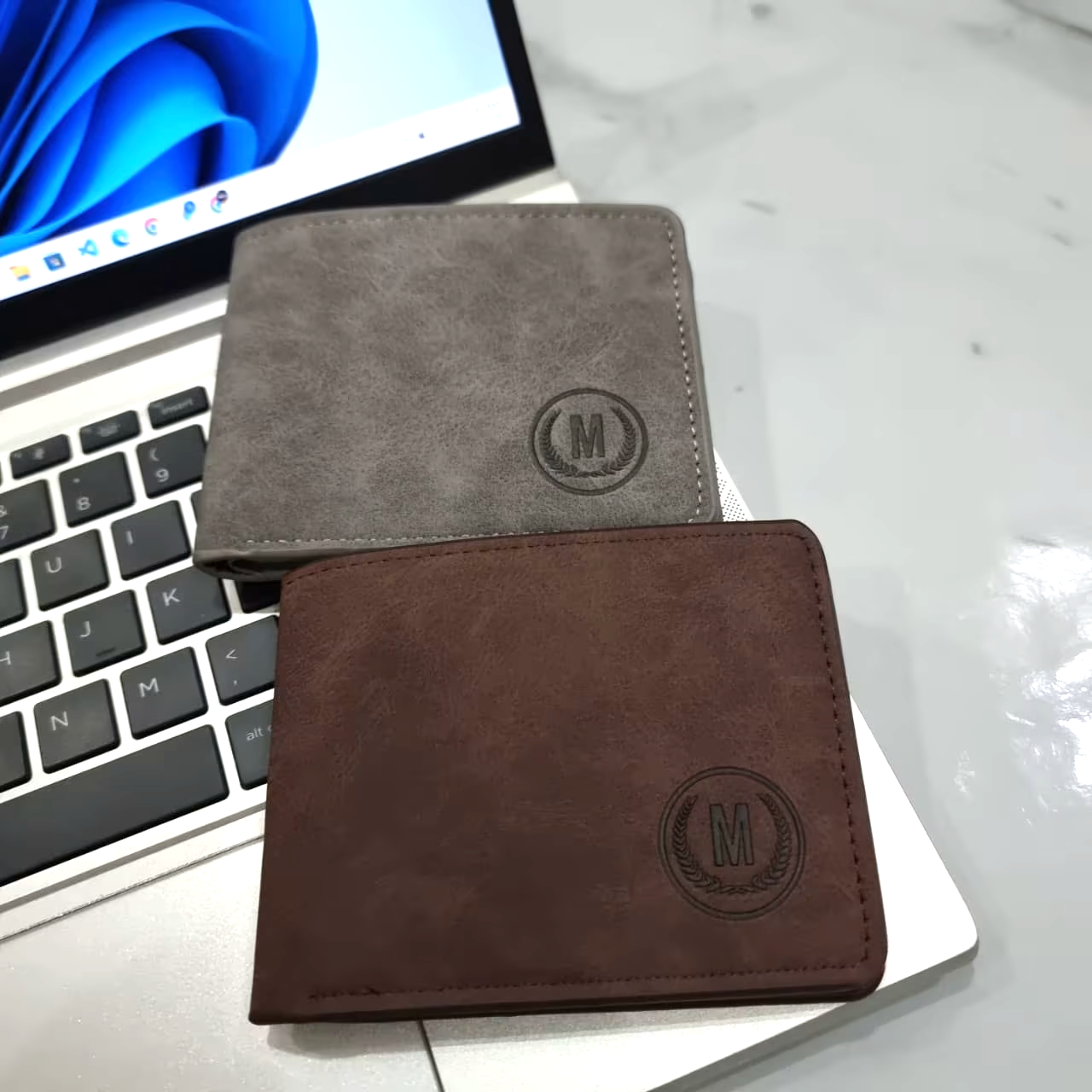 Mens Leather Wallet Black