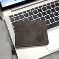 M Tag Mens Leather Wallet Black